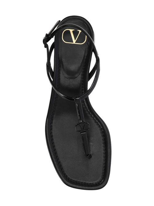 Sandalo in pelle di vitello nero Valentino Garavani | 4W2S0IE8HRY0NO